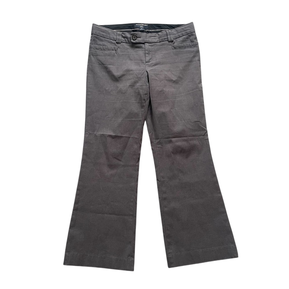 Banana Republic Mid-Rise Bootcut Pants Size 10P Clean Girl Minimal Acedemia Prep